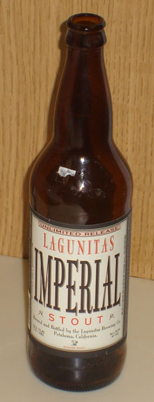 Lagunitas Imperial Stout bottle